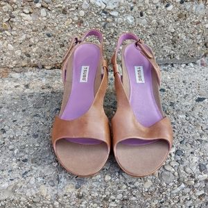 Tsubo  KIVA Slingback Heeled Sandals Size 9